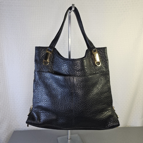 Vince Camuto Eliza Convertible Pebbled Leather Purse Excellent Condition - Picture 1 of 10